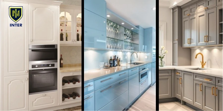 پرطرفدارترین رنگ کابینت های هایگلاس