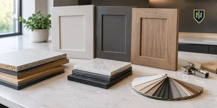 انتخاب و بررسی کابینت و متریال قبل از نصب